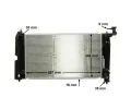 MAHLE Chladi vody MAO CR 1527 000S, CR 1527 000S