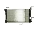 MAHLE Chladi vody MAO CR 1529 000S, CR 1529 000S