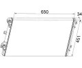 MAHLE Chladi vody MAO CR 1538 000S, CR 1538 000S