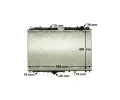 MAHLE Chladi vody MAO CR 1540 000S, CR 1540 000S