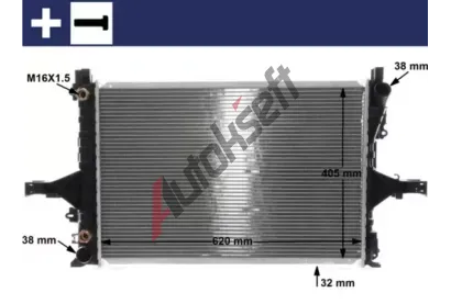 MAHLE Chladi vody MAO CR 1547 000S, CR 1547 000S