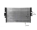 MAHLE Chladi vody MAO CR 1551 000S, CR 1551 000S