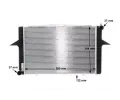 MAHLE Chladi vody MAO CR 165 000S, CR 165 000S