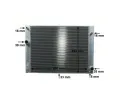 MAHLE Chladi vody MAO CR 1682 000P, CR 1682 000P