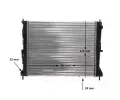 MAHLE Chladi vody MAO CR 1691 000S, CR 1691 000S