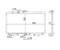 Chladi vody MAHLE ‐ MAO CR 1699 000S