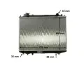 MAHLE Chladi vody MAO CR 1746 000S, CR 1746 000S