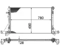 MAHLE Chladi vody MAO CR 1770 000P, CR 1770 000P