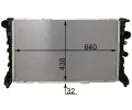 MAHLE Chladi vody MAO CR 1772 000P, CR 1772 000P