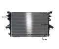 MAHLE Chladi vody MAO CR 1792 000S, CR 1792 000S