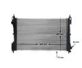 MAHLE Chladi vody MAO CR 1794 000S, CR 1794 000S