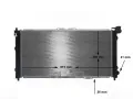 MAHLE Chladi vody MAO CR 182 000S, CR 182 000S
