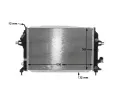 MAHLE Chladi� vody MAO CR 1857 000S, CR 1857 000S