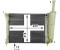 MAHLE Chladi vody MAO CR 1859 000P, CR 1859 000P