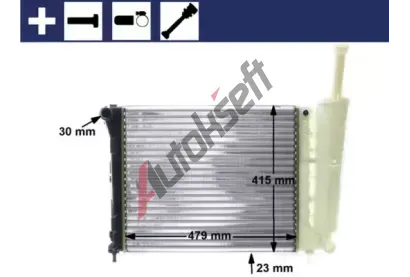 MAHLE Chladi vody MAO CR 1859 000S, CR 1859 000S