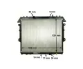 MAHLE Chladi vody MAO CR 1867 000S, CR 1867 000S