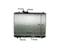 MAHLE Chladi vody MAO CR 1870 000S, CR 1870 000S