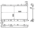 Chladi� vody&nbsp;MAHLE&nbsp;&dash;&nbsp;MAO CR 1875 000S