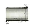 MAHLE Chladi� vody MAO CR 1875 000S, CR 1875 000S