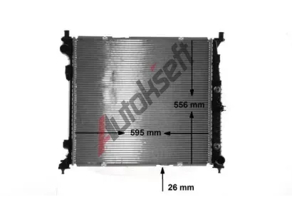 MAHLE Chladi vody MAO CR 1906 000S, CR 1906 000S