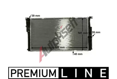 MAHLE Chladi vody MAO CR 1908 000P, CR 1908 000P