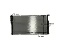 MAHLE Chladi vody MAO CR 1908 000P, CR 1908 000P