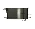 MAHLE Chladi vody MAO CR 1909 000P, CR 1909 000P