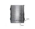 MAHLE Chladi vody MAO CR 1963 000S, CR 1963 000S