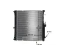 MAHLE Chladi vody MAO CR 1964 000S, CR 1964 000S