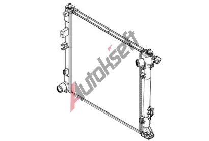 MAHLE Chladi� vody MAO CR 1978 000P, CR 1978 000P