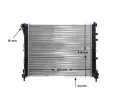 MAHLE Chladi vody MAO CR 2000 000S, CR 2000 000S