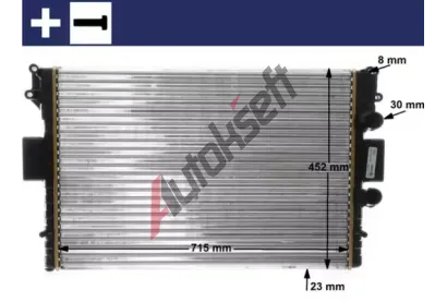 MAHLE Chladi vody MAO CR 2006 000S, CR 2006 000S
