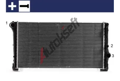 MAHLE Chladi vody MAO CR 2009 000S, CR 2009 000S