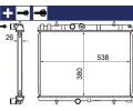 MAHLE Chladi vody MAO CR 2014 000S, CR 2014 000S