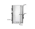 MAHLE Chladi vody MAO CR 202 000S, CR 202 000S