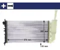 Chladi vody MAHLE ‐ MAO CR 2037 000S