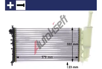 MAHLE Chladi vody MAO CR 2037 000S, CR 2037 000S