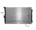 MAHLE Chladi vody MAO CR 2055 000S, CR 2055 000S