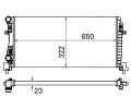 MAHLE Chladi vody MAO CR 2057 000S, CR 2057 000S