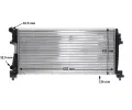 MAHLE Chladi vody MAO CR 2057 000S, CR 2057 000S