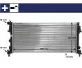 MAHLE Chladi vody MAO CR 2081 000S, CR 2081 000S