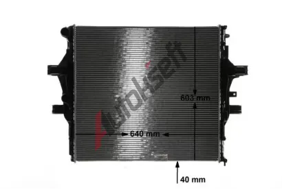 MAHLE Chladič vody MAO CR 2088 000S, CR 2088 000S MAHLE Chladič vody MAO CR 2088 000S, CR 2088 000S