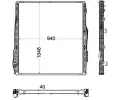MAHLE Chladi vody MAO CR 2094 000P, CR 2094 000P