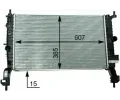 MAHLE Chladi vody MAO CR 2120 000P, CR 2120 000P
