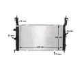 MAHLE Chladi vody MAO CR 2120 000S, CR 2120 000S