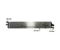 MAHLE Chladi vody MAO CR 2163 000P, CR 2163 000P