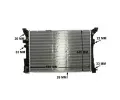 MAHLE Chladi vody MAO CR 2170 000P, CR 2170 000P