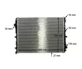 MAHLE Chladi vody MAO CR 2172 000P, CR 2172 000P