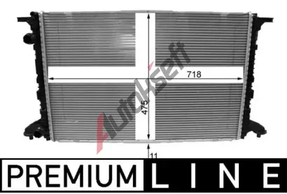 MAHLE Chladi vody MAO CR 2177 000P, CR 2177 000P