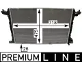 MAHLE Chladi vody MAO CR 2179 000P, CR 2179 000P